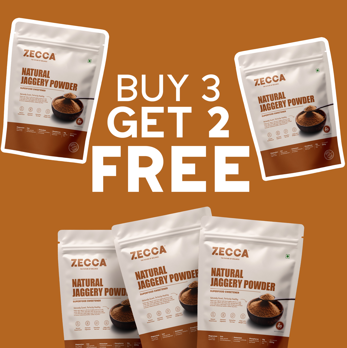 Natural Jaggery Powder